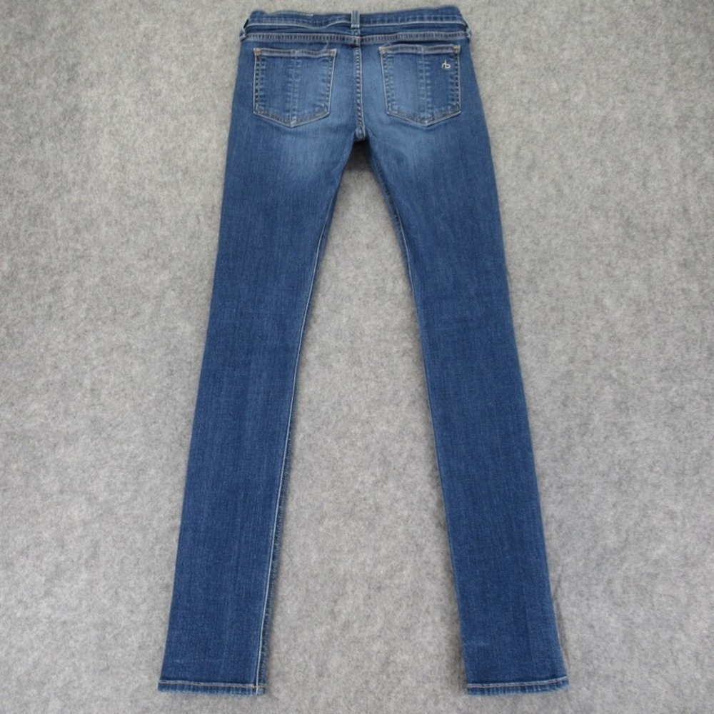 Rag & Bone Womens Distressed Skinny Jean Size 25 (Measures 27x28.5) - Picture 11 of 15